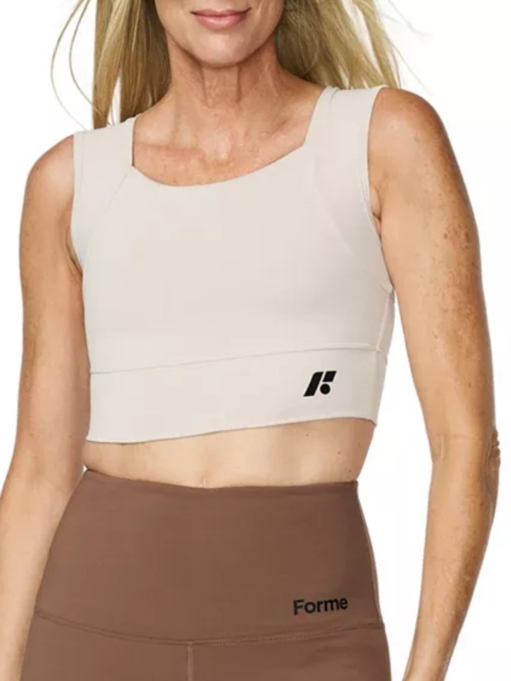 VGUC FORME Power Bra in Ecru. Size XS.